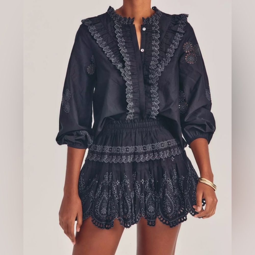 loveshackfancy bloomfield blouse